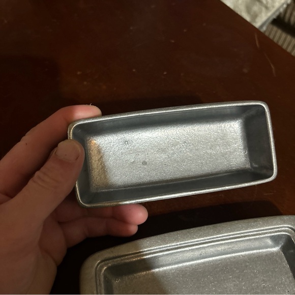 Carson Pewter Pineapple design Butter Dish with Lid - Picture 4 of 9